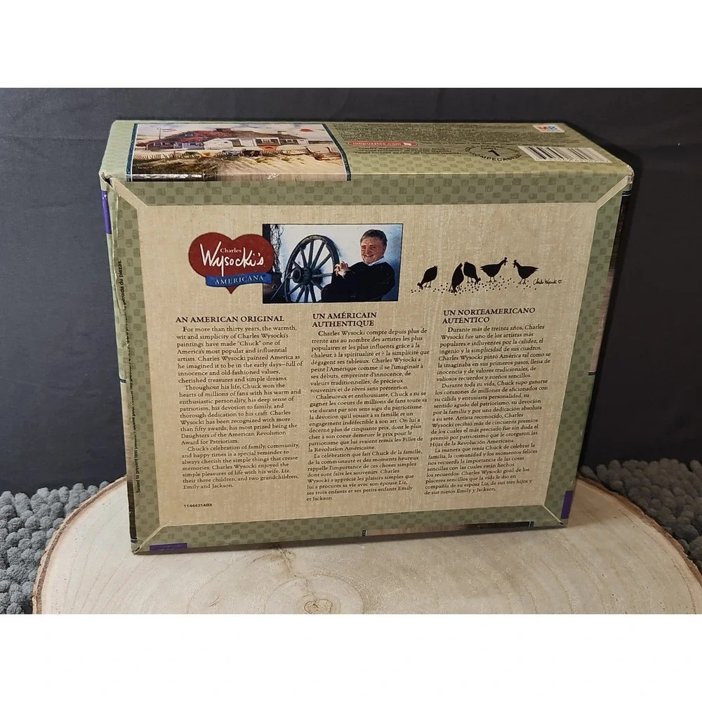 Hasbro Charles Wysocki Americana 1000 pc Jigsaw Puzzle (2011) ~NEW/SEALED
